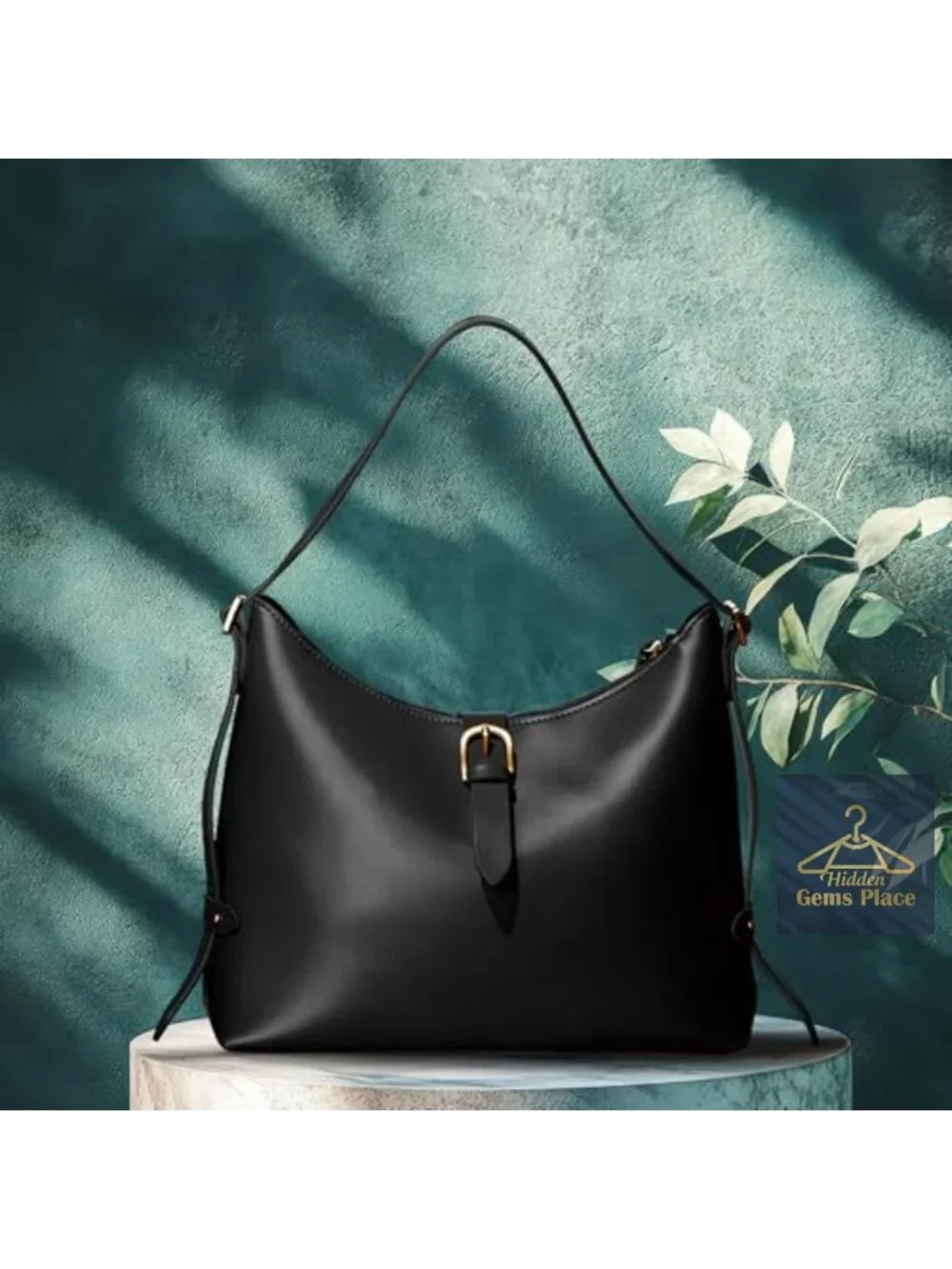 Vintage Vegan Leather Hobo Bag Shoulder Purse Crossbody Satchel Under Arm